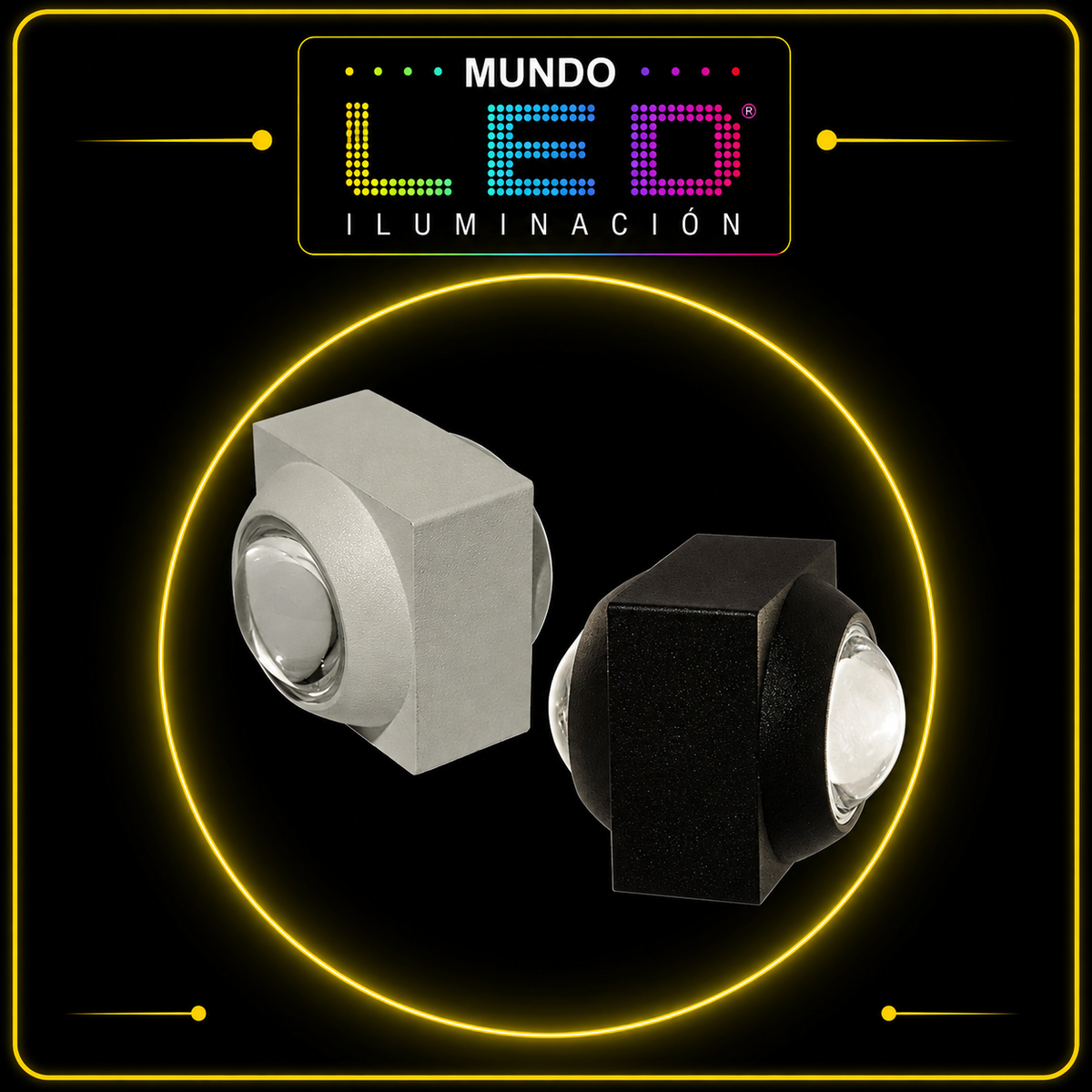APLIQUE PARED LED 4W BLANCO 3000K CUADRADO REF LAL41102AW