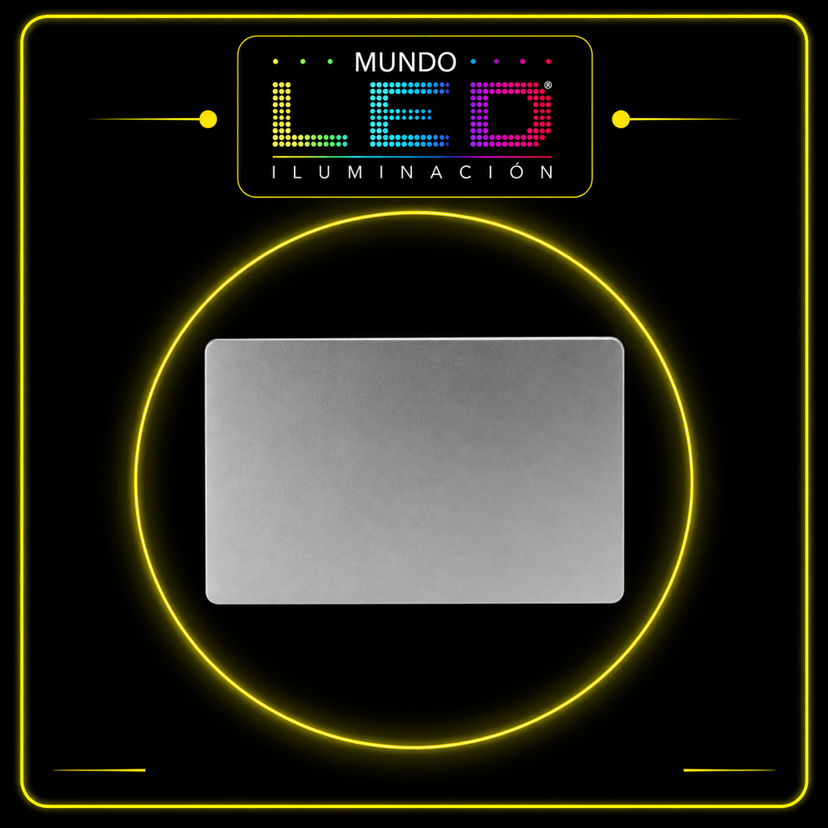 INTERRUPTOR SENCILLO CONMUTABLE PLATEADO