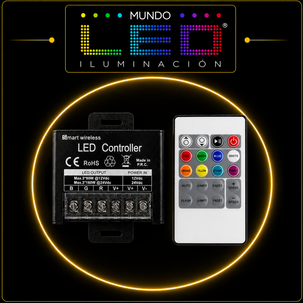 CONTROLADOR FRGB PARA HEXAGONAL