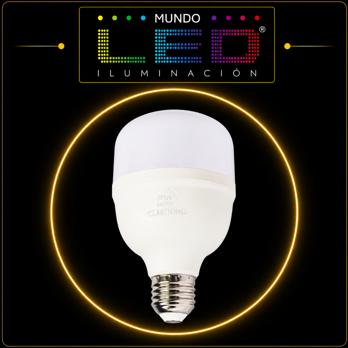 BOMBILLO LED 20W E27 TIPO CAPSULA 6500K