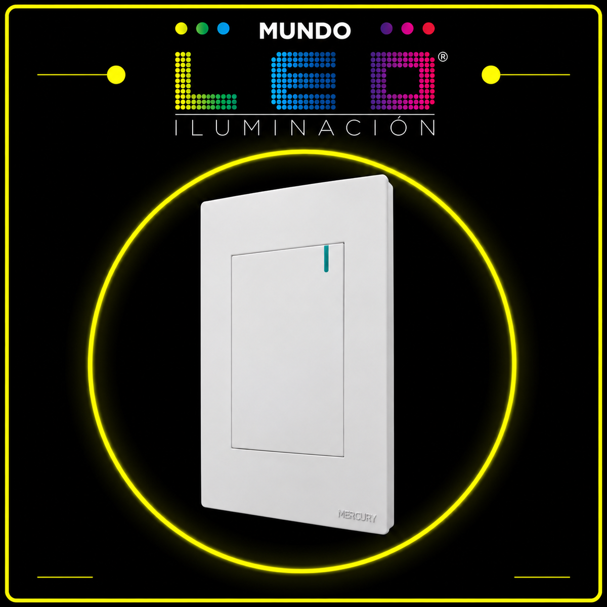 INTERRUPTOR SENCILLO CONMUTABLE BLANCO REF ETI87