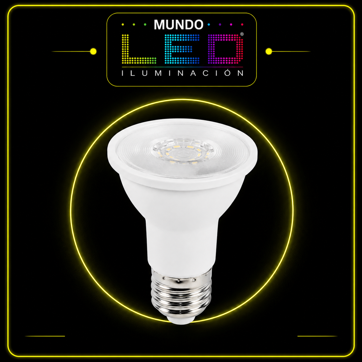 BOMBILLO LED 9W PAR 20 6500K