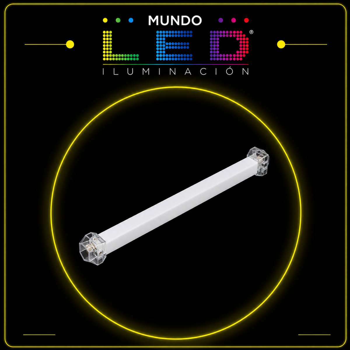 BARRA HEXAGONAL 41 CM CHASIS BLANCO FRGB