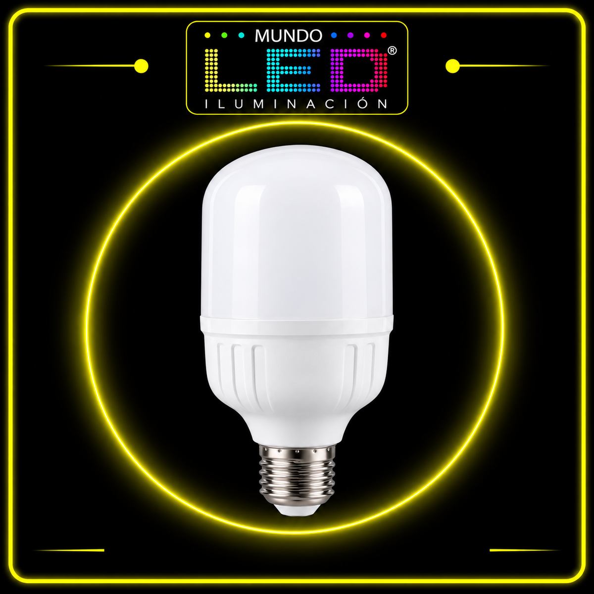 BOMBILLO LED 30W E27 TIPO CAPSULA 6500K - Mundo LED