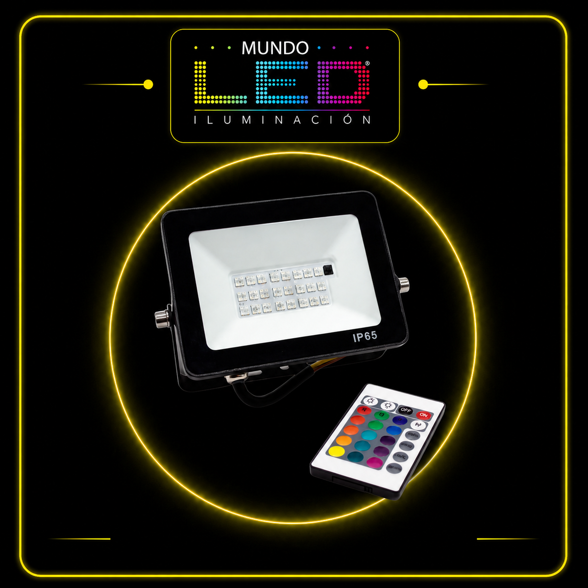 REFLECTOR LED 10W RGB SMD MINI