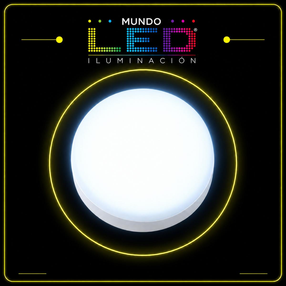 BALA LED 24W PANEL REDONDO S/PONER 6500K