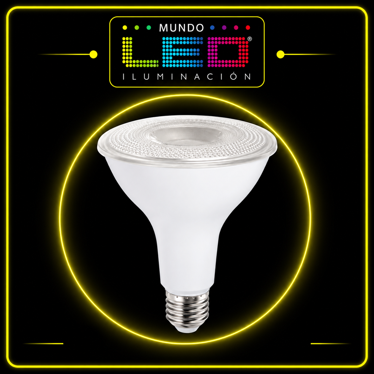 BOMBILLO LED 11W PAR30 3200K IP65 CUELLO LARGO