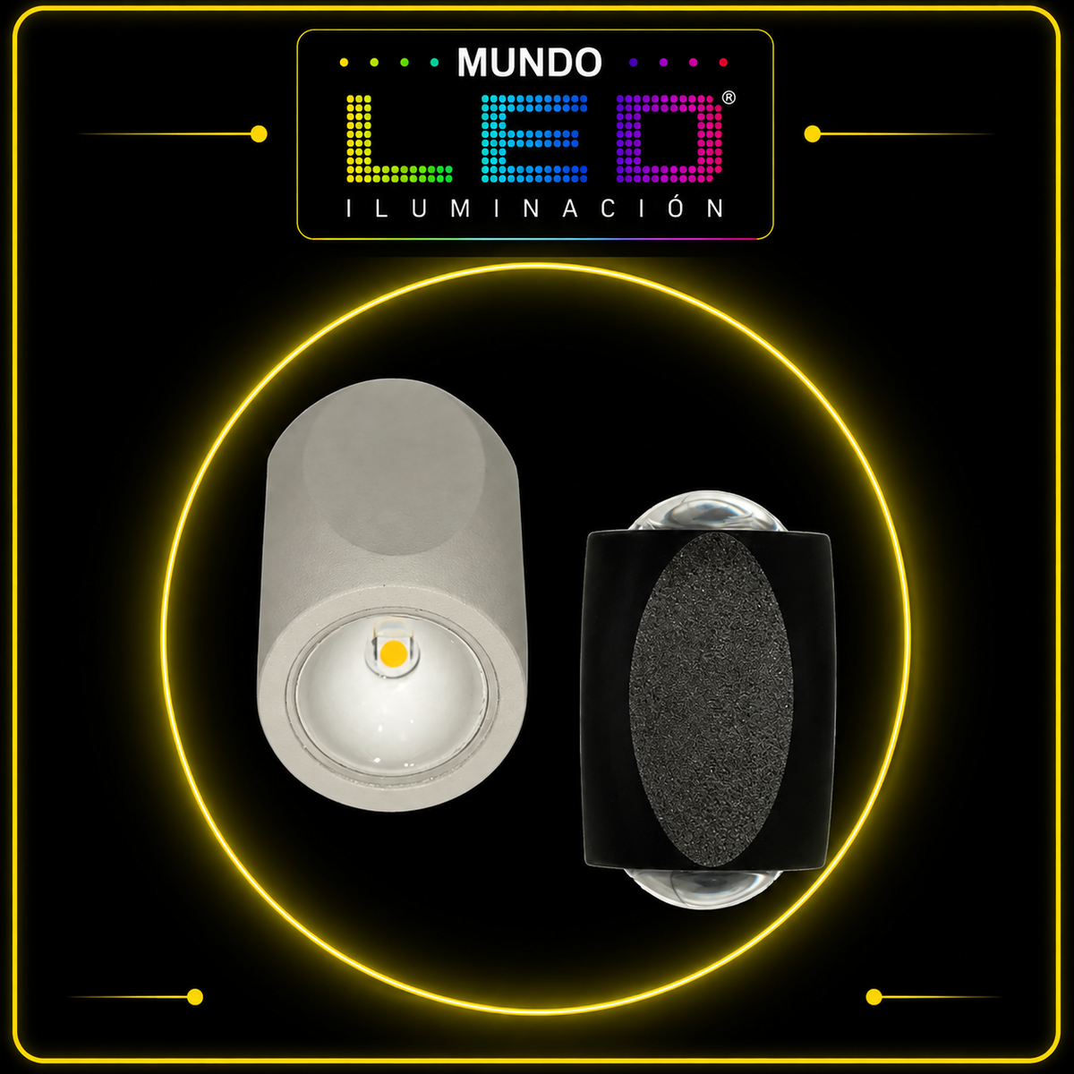 APLIQUE PARED LED 2W BLANCO 3000K S/PONER RECTANGULAR IP54 REF LAL41002AW